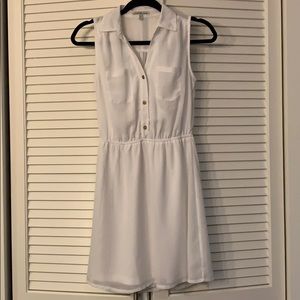 Charlotte Russe white collared dress